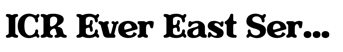 ICR Ever East Serif Regular